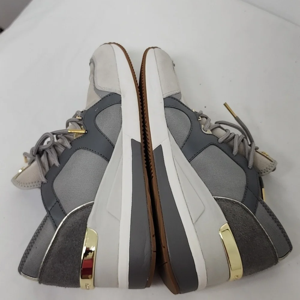 Michael Kors MK Womens Shoes Sneakers Gary Wedge Size 8 M‎